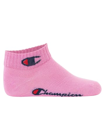 Champion Socken 6er Pack in Pink/Weiß/Blau