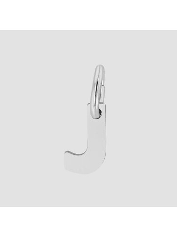 Adeliás Unisex Anhänger – Buchstabe N Buchstabenanhänger aus 925 Silber in silber