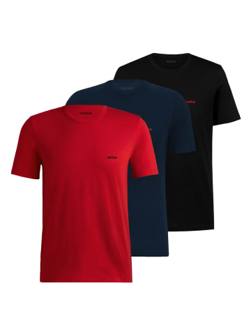 HUGO 3er Pack T-Shirts Crew-Neck in Mehrfarbig