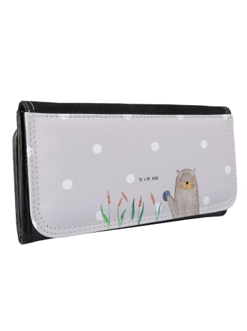 Mr. & Mrs. Panda Portemonnaie Otter Stein ohne Spruch in Grau Pastell