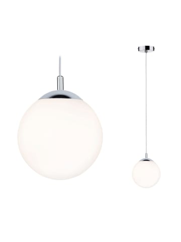 paulmann LED Pendelleuchte Globe in Satin/Chrom