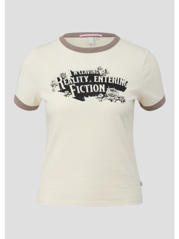 QS T-Shirt in 03D0_creme