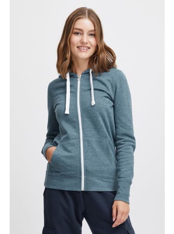 Oxmo Kapuzensweatjacke in blau