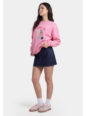 myMo Women Sweatshirt in Pink