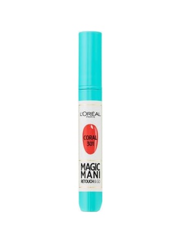 L'Oréal Paris Filz Nagellack Magic Mani Auffrischungen & Los - 301 Coral 4 ml