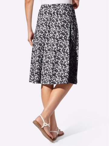 WITT WEIDEN Schlupfrock in schwarz-weiß-bedruckt