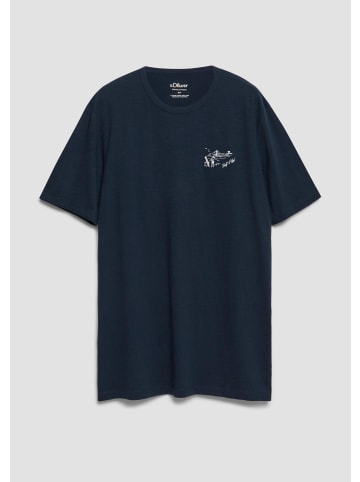 s.Oliver T-Shirt in 59D8_navy