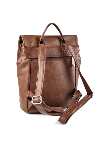 Zwei Mademoiselle.M City Rucksack 29 cm cognac
