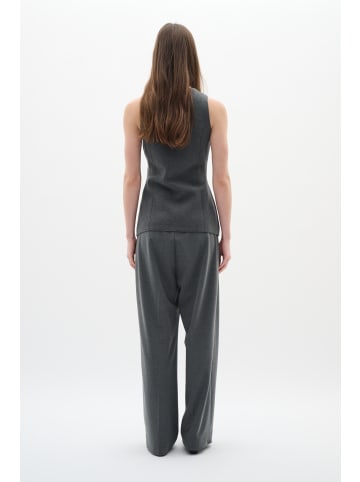 InWear Weste DalyaIW Gerade Passform in Medium Grey Melange
