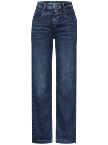 Street One Comfort-fit-Jeans in Mid Blue Wash