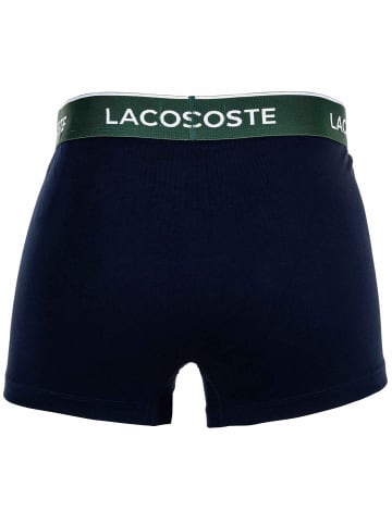 Lacoste Boxershort 3er Pack in Dunkelblau/Grün/Rot