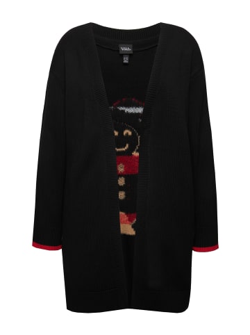 Ulla Popken Strickjacke in schwarz