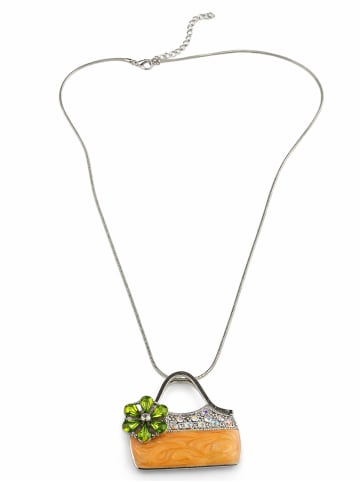 collezione alessandro Lange Kette " Borsa " in orange
