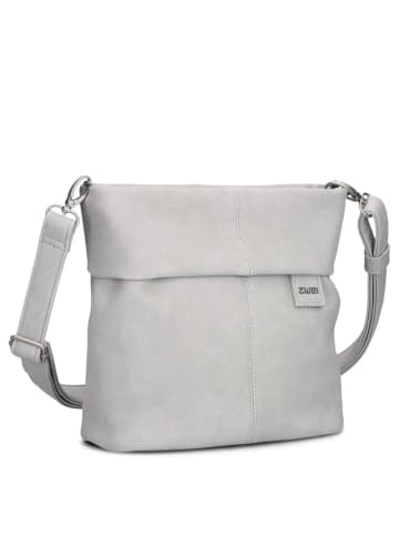 Zwei Mademoiselle M8 - Schultertasche 25 cm (sand) in nubuk-ice