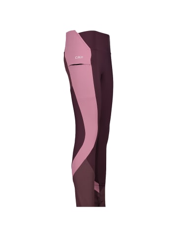 Campagnolo Outdoorhose Woman Hybrid Pant Tight in Pflaume