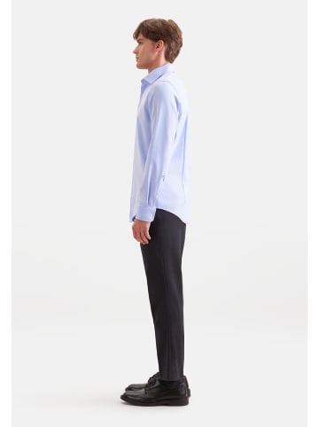 Seidensticker Performance-Hemd Slim in Mittelblau