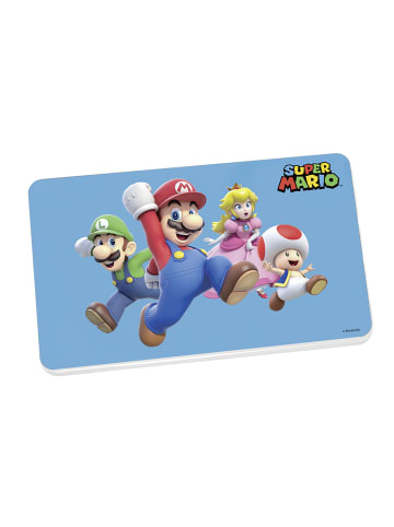 Geda Labels Frühstücksbrettchen Super Mario Classic Dimension in Blau - 23.5x14