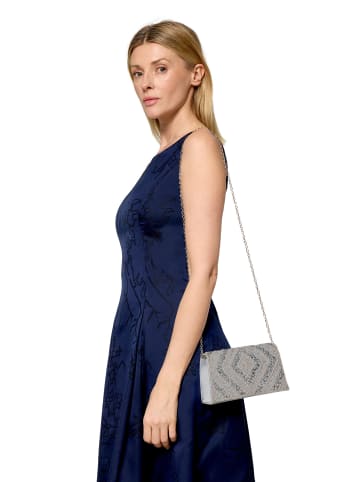 Vera Mont Clutch-Tasche im Glitzer-Look in Grau