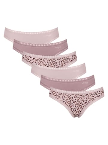 Sloggi Slip 6er Pack in Rosa