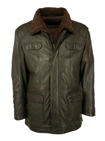 JCC Ledermantel 41607 in oliv