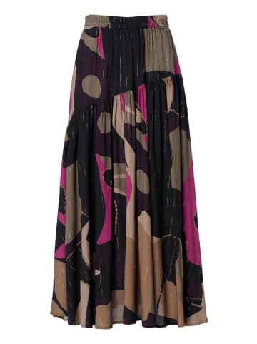 Mart Visser Rock mit Chrissy-Print Taupe / Multi