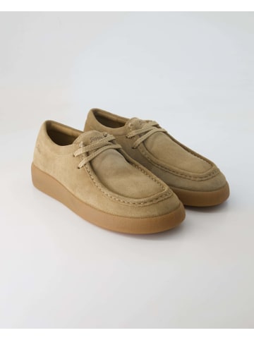 Sioux Sportliche Schnürschuhe in Beige
