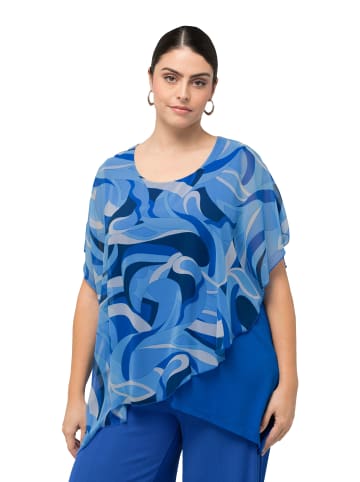 Ulla Popken Strick-Top in royalblau