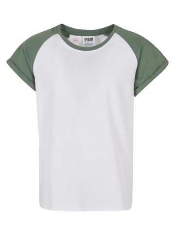Urban Classics T-Shirt in white/salvia