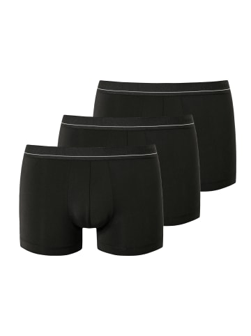 Schiesser Retro Short / Pant Pure Micro in Schwarz