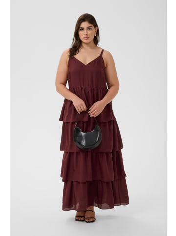 KAFFE curve Kleid KClory Tight fit in Cabernet CC