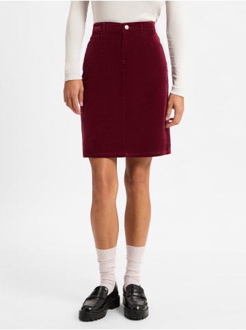 Marie Lund Minirock in bordeaux - 0002