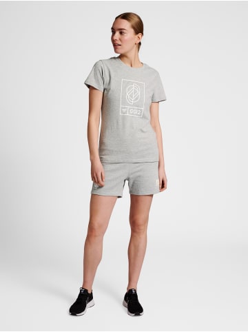 Hummel Verstellbare Taille Kurze Hose Hmlgg12 Damen in GREY MELANGE