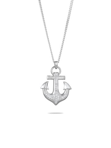 KUZZOI Halskette 925 Sterling Silber in Silber