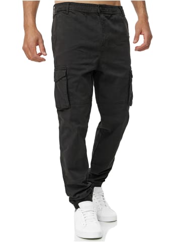 Tazzio Cargohose "A300" - Regular Fit - in Schwarz