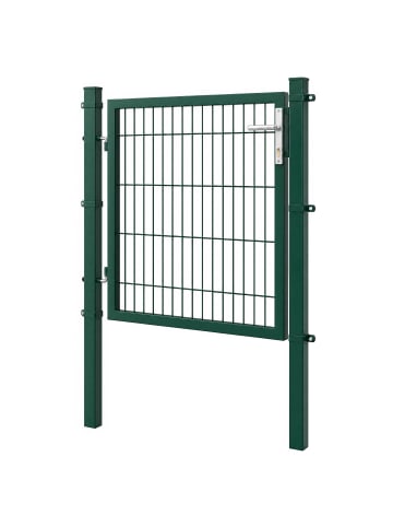 SONGMICS Gartentor Patya in Grün - (B)106 x (H)145 x (T)6 cm