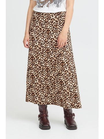 Pulz Rock PZCHARLOTTE Regular fit in Brown Animal Printed