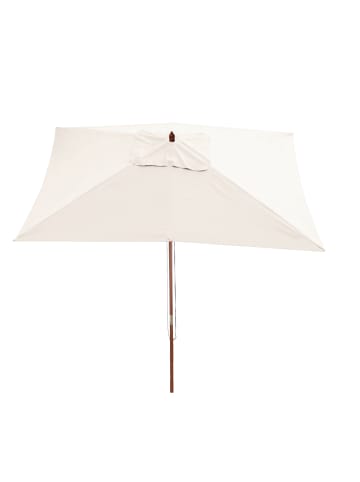 MCW Sonnenschirm Lissabon, 2x3m, Creme