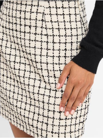 edited Minirock Josie in weiß schwarz