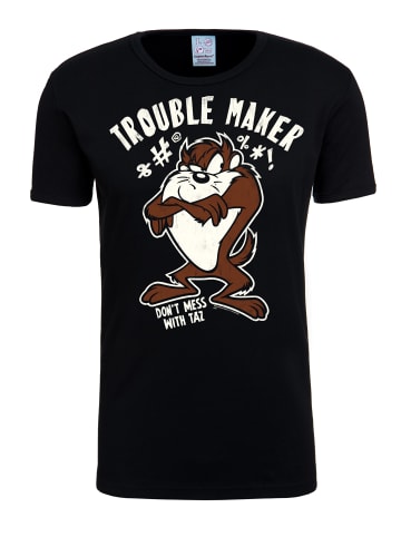 Logoshirt T-Shirt Looney Tunes in schwarz