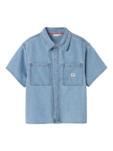 name it Jeanshemd in Light Blue Denim
