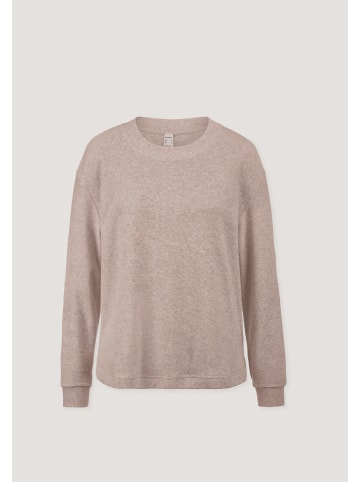 Hessnatur Frottee Loungeshirt in mattrosa