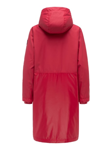 Navahoo Langmantel Edelumhang 14 in Deep Red