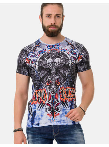 Cipo & Baxx T-Shirt in BLUE