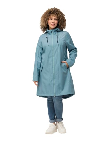 Ulla Popken Softshelljacke in graublau