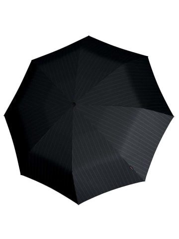 Knirps T.200 M Duomatic - Taschenschirm Regenschirm (bordeaux) in men's prints stripe