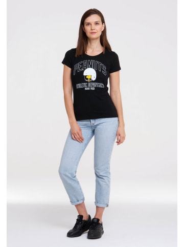 Logoshirt T-Shirt Peanuts – Woodstock in schwarz