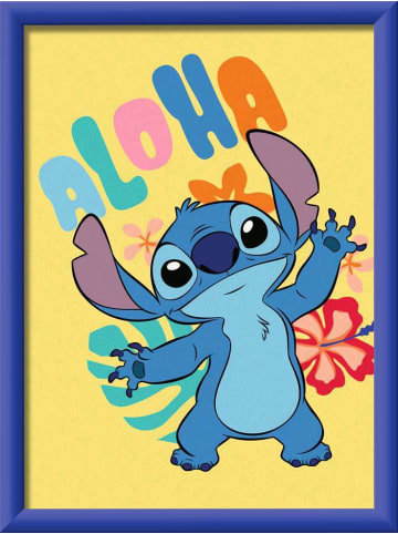 Ravensburger Malprodukte CreArt, Malen nach Zahlen Kinder - Disney Stitch Malen nach Zahlen Kinder Ab 9 Jahre in bunt