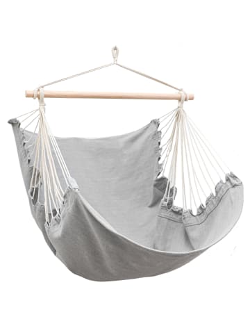 AMANKA XL Outdoor Hängesessel Key Largo in grau