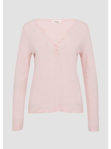 s.Oliver T-Shirt in 4101_zartrosa