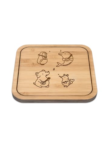 Mr. & Mrs. Panda Bierdeckel Big Einheit ohne Spruch in Transparent